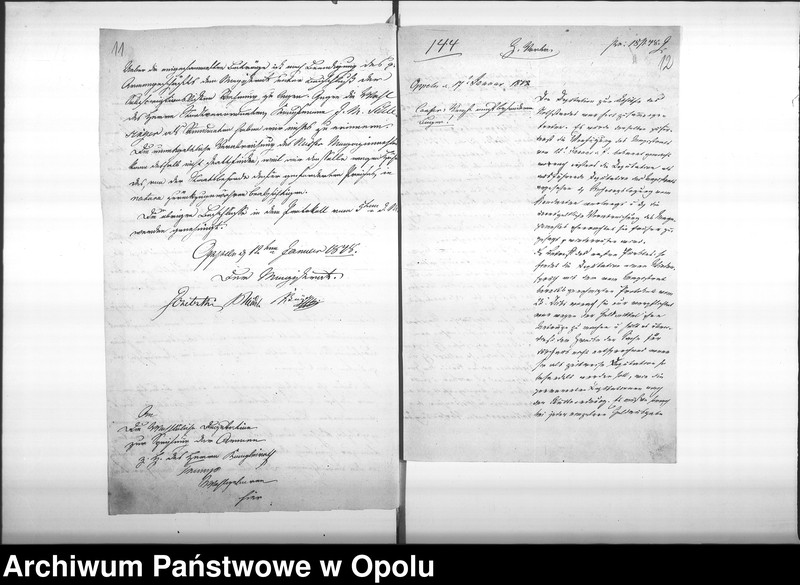 Obraz 13 z jednostki "Acta des Magistrats zu Oppeln betreffend: die Unterstützung hiesiger Armen durch Verabreichung von Suppen"