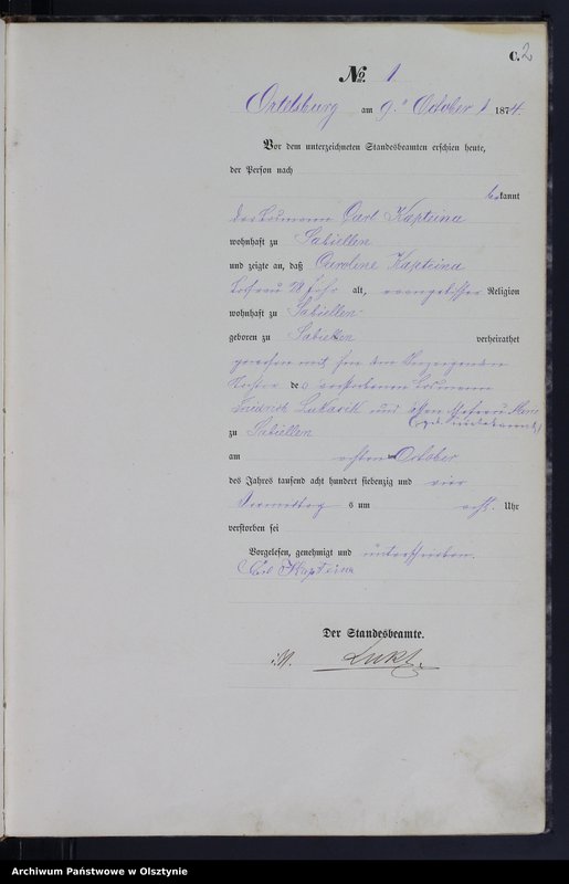 image.from.unit.number "Haupt-Sterbe-Register Nr 1 - 40"