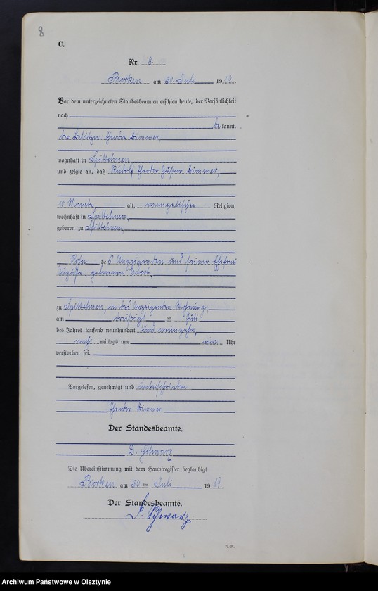image.from.unit.number "Sterbe-Neben-Register Nr 1 - 16 [ Księga zgonów - wtóropis ]"