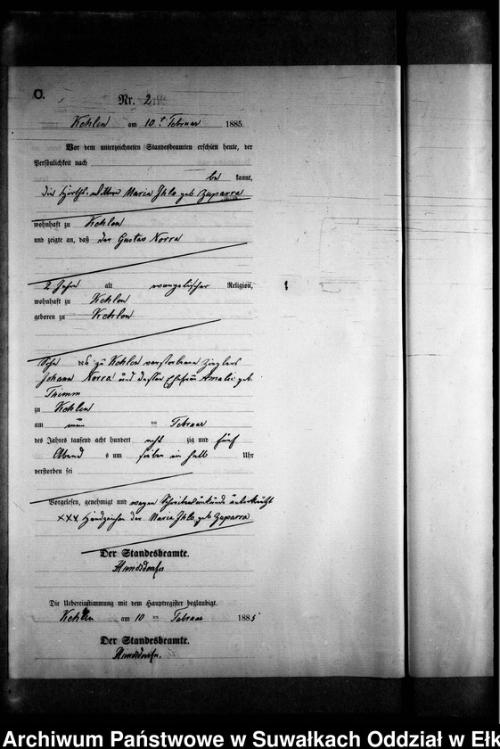 image.from.unit.number "Sterbe-Neben-Register des Preussischen Standes-Amtes Kehlen Kreis Angerburg"