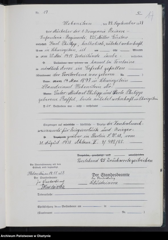 image.from.unit.number "Sterbe-Zweitbuch Tom II,Nr 1 - 38"