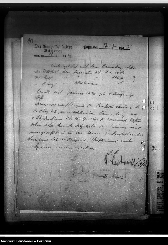 Obraz 14 z jednostki "Przepisy i korespondencja w sprawie dzienników urzędowych, ksiąg adresowanych itp.."