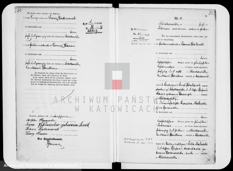 image.from.unit.number "Księga małżeństw za rok 1897 [nr 1 - 102]"