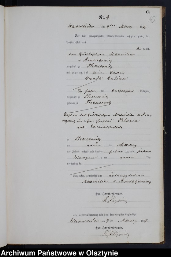 image.from.unit.number "Sterbe-Neben-Register Nr 1 - 46"