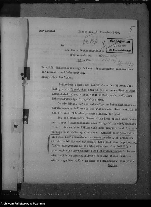 Obraz 9 z jednostki "Besoldungs- und Versorgungsbezüge"