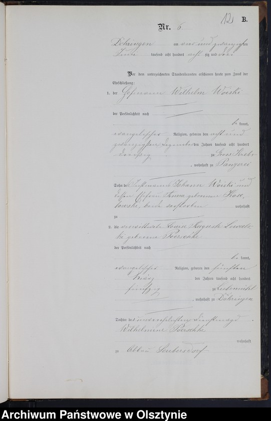 image.from.unit.number "Heiraths-Neben-Register Nr 1 - 18"