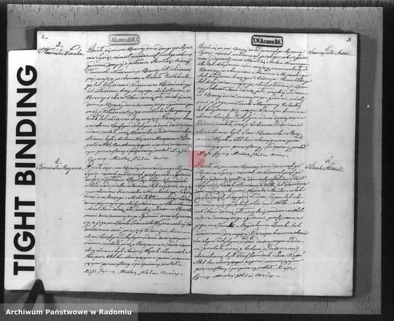 Obraz 4 z jednostki "[Akta stanu cywilnego wyznania rzymskokatolickiego parafii Brzóza 1865]"