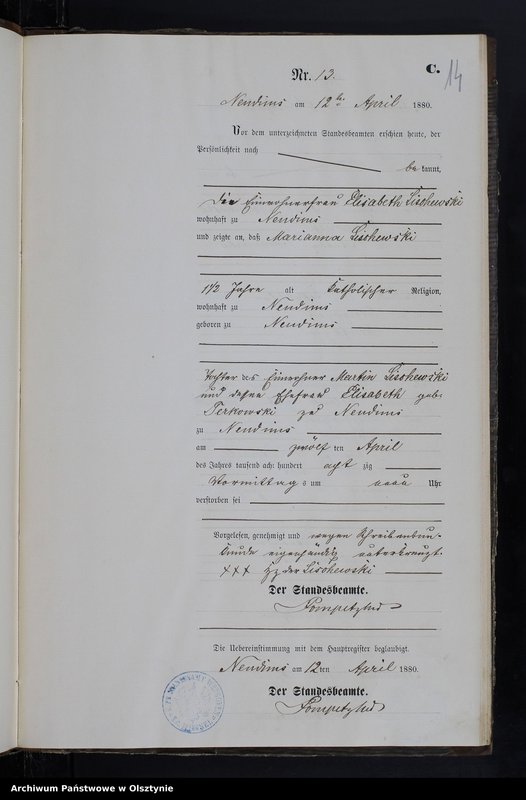 image.from.unit.number "Sterbe-Neben-Register Nr 1 - 49"