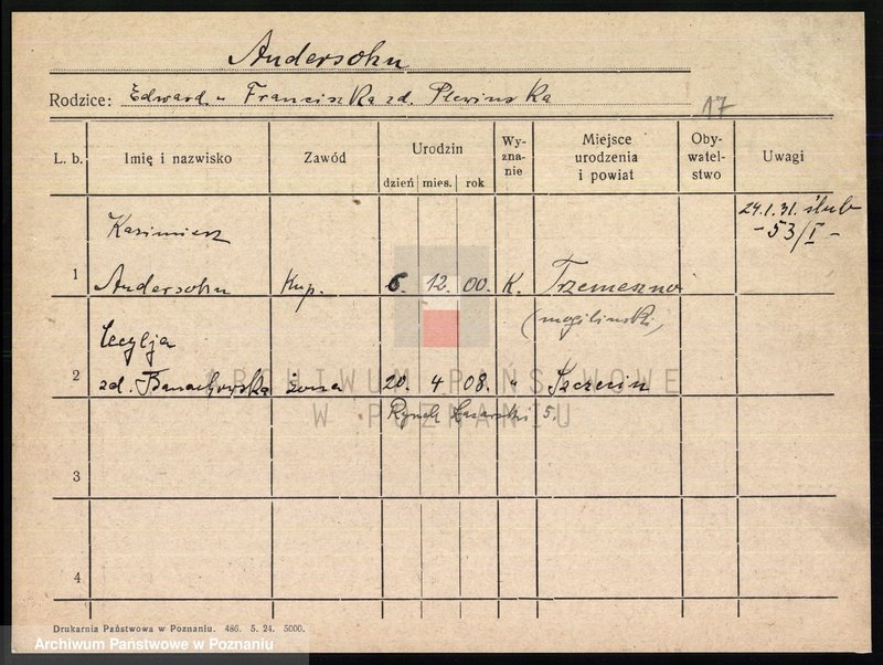 Obraz 19 z jednostki "Anderseck - Andrzejak"