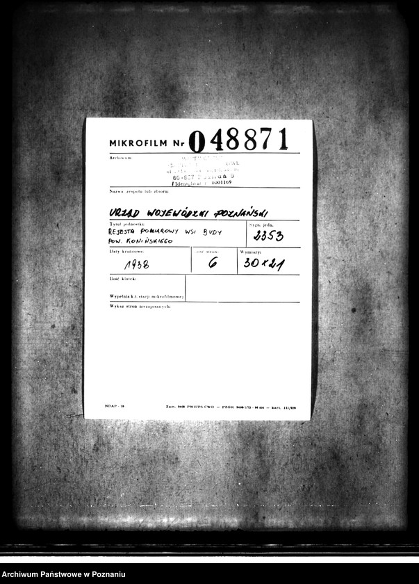 image.from.unit.number "Rejestr pomiarowy wsi Budy powiatu konińskiego"