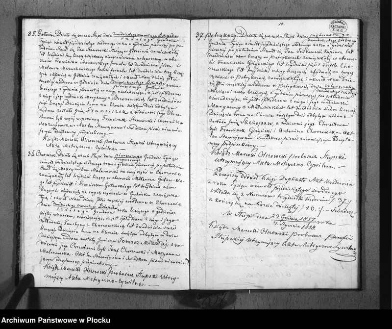 image.from.unit.number "Akta urodzeń, małżeństw i zgonów"