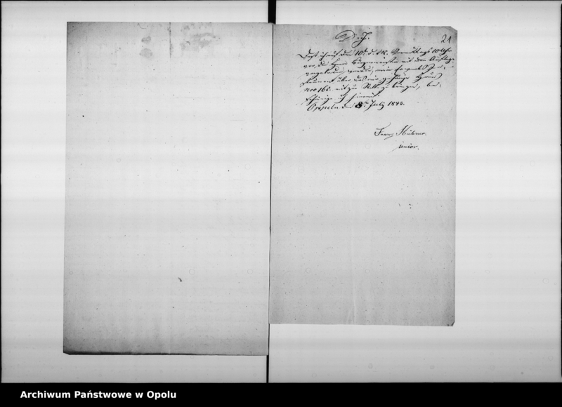 Obraz 17 z jednostki "Acta des Magistrats zu Oppeln betreffend Domesticalzinss"