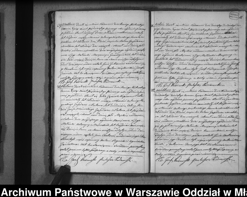 image.from.unit.number "Akta urodzeń, małżeństw i zgonów"