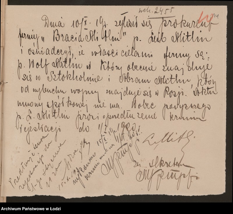 Obraz 16 z jednostki "Bracia Mitlin- fabrykacja pluszu"