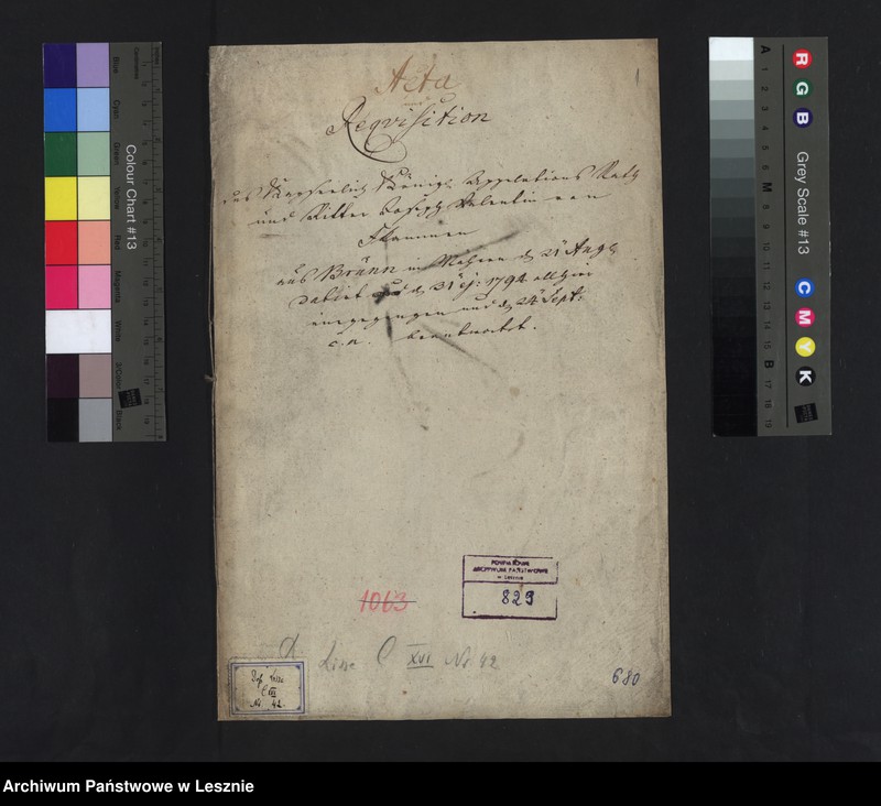 Obraz 3 z jednostki "[Requisition des Kgl. Appellationsrats Joseph Thammer betr. Rechercher nach einem Baron von Zastrov]"