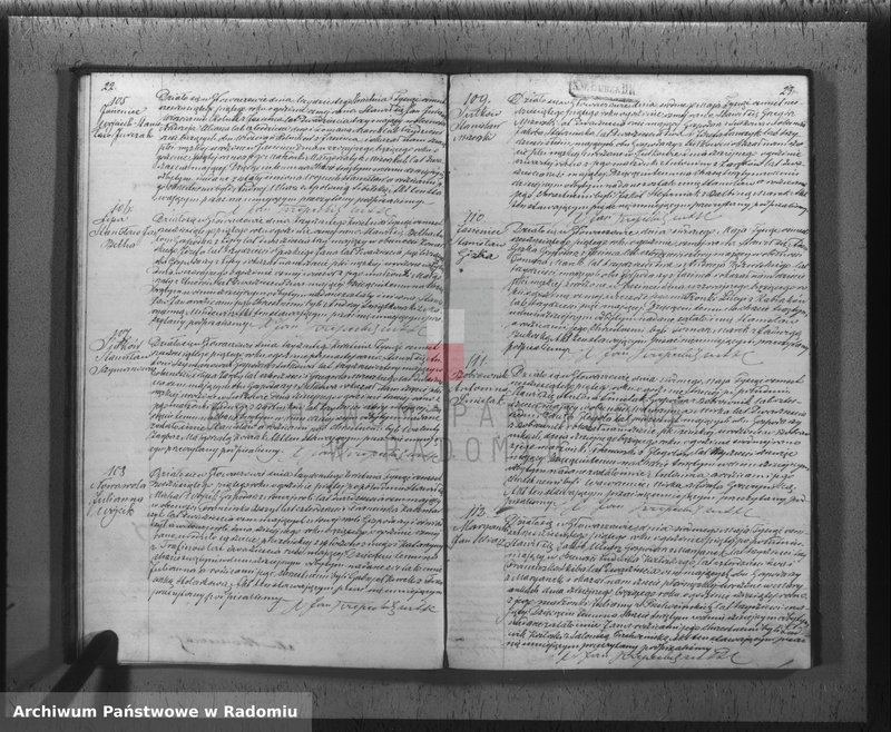 image.from.unit.number "[Duplikat akt urodzeń, małżeństw i zgonów parafii rzym.-kat. Głowaczów 1865 r.]"