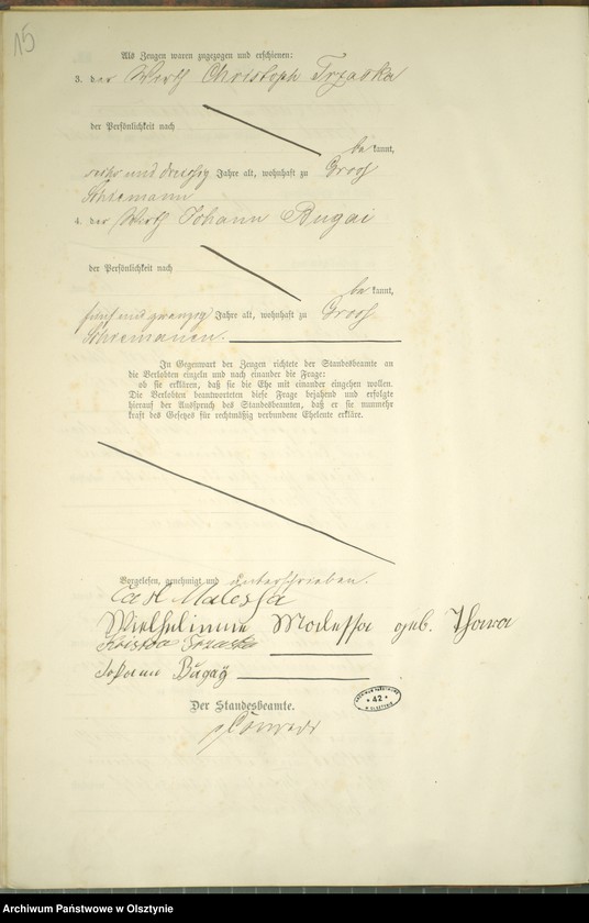 image.from.unit.number "Heiraths-Haupt Register Nr 1 - 21"