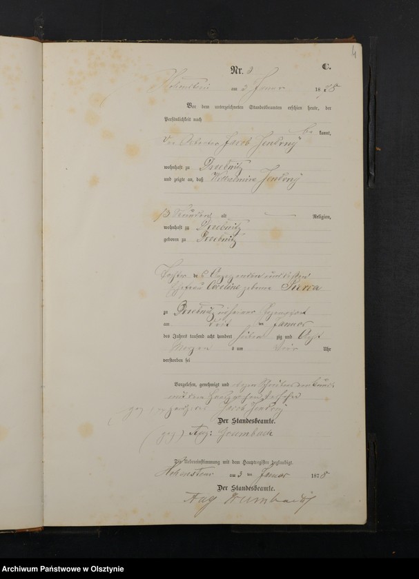 image.from.unit.number "Sterbe-Neben-Register Nr 1 - 177"