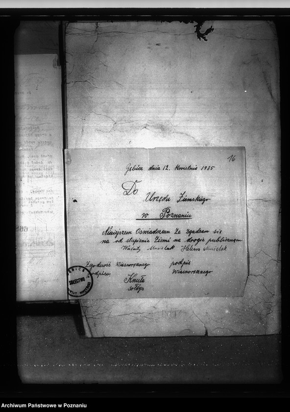 Obraz 20 z jednostki "Sprawy przewłaszczeniowe majątku Pępowo powiatu gostyńskiego"