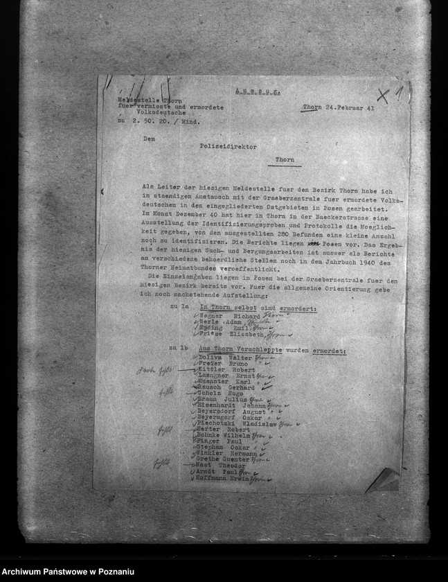 Obraz 5 z jednostki "Amtliche Meldungen Kreis Kulm (Cełmno oraz powiat toruński)"