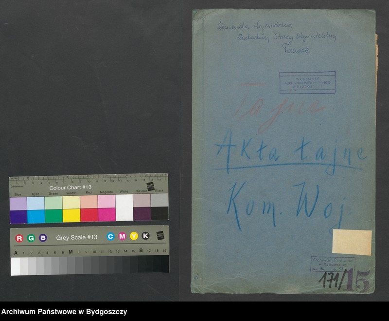image.from.unit.number "Tajne akta Komendy Głównej Zachodniej Straży Obywatelskiej [plany mobilizacji, raporty wywiadowcze, rozkazy i zarządzenia wewnętrzne]"