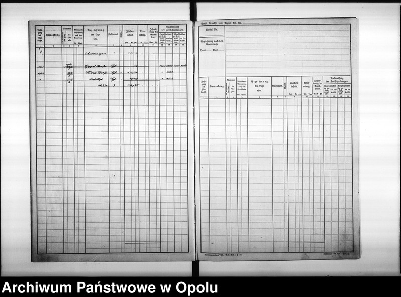 Obraz 8 z jednostki "Mutterrolle des Gemeindebezirks Oppeln 6ter Band, enthaltend die Artikel von Nr 1501 bis Nr 1800"