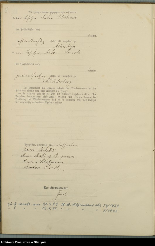 image.from.unit.number "Heiraths-Haupt-Register Nr 1 - 21"