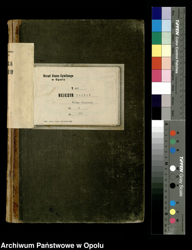 Obraz 3 z jednostki "Urząd Stanu Cywilnego w Opolu 1886 Rejestr zgonów Księga Miejscowa Nr 1 do 300"