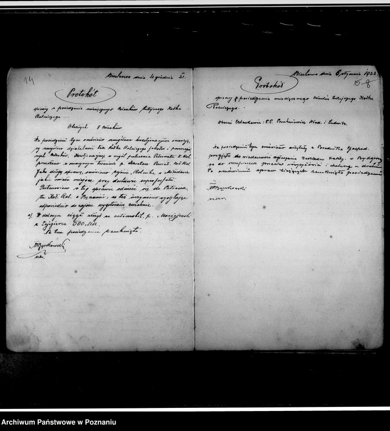 Obraz 13 z jednostki "Protokólarz zebrań"