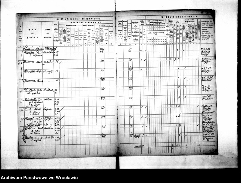 image.from.unit.number "Klassensteuerrolle nebst Eikommens - Nachweisung"