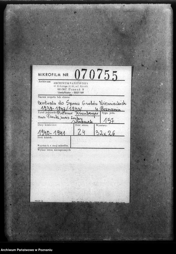 Obraz 2 z jednostki "Arthur Kronberger aus Piaski, Kreis Leslau (Włocławek)"