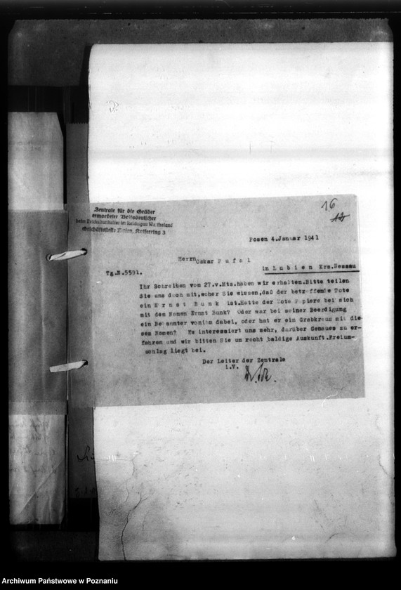 Obraz 20 z jednostki "Ernst Bunk aus Klein Rybno, Kreis Gnesen (Gniezno)"