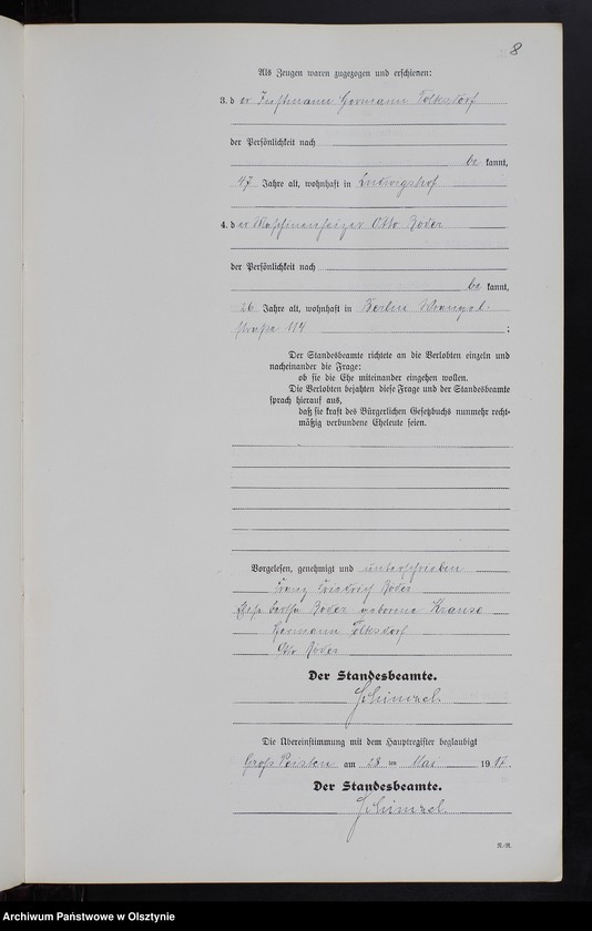 image.from.unit.number "Heiraths-Neben-Register Nr 1 - 8 [ Księga małżeństw - wtóropis ]"