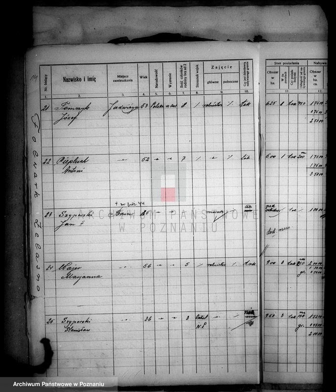 Obraz 18 z jednostki "Przewłaszczenie parcel z dóbr Samostrzel powiatu wyrzyskiego"