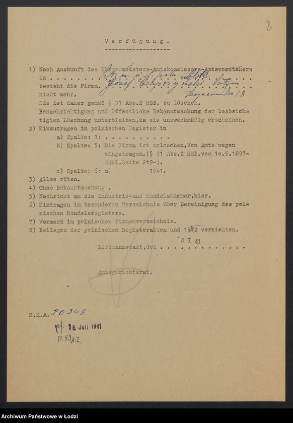 Obraz 10 z jednostki "Józef Czapczyński- sklep rzeźniczy"