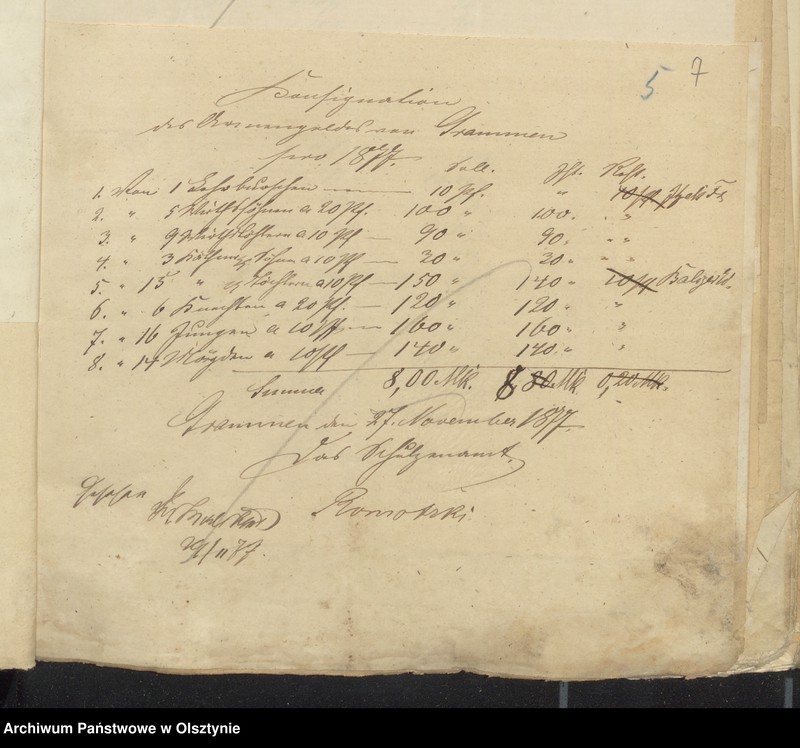 image.from.unit.number "Einnahme und Ausgabe Beläge des Kirchspiels Armen Kassen-Rechnung"