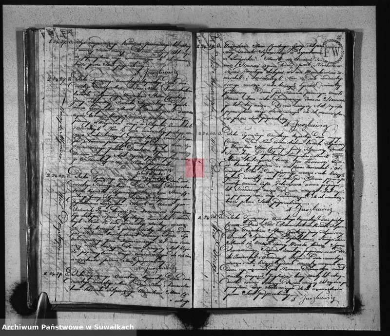 Obraz 14 z jednostki "Akta Zeszłych Gminy Filipowskiey od 1wszego Stycznia 1813 R-u"