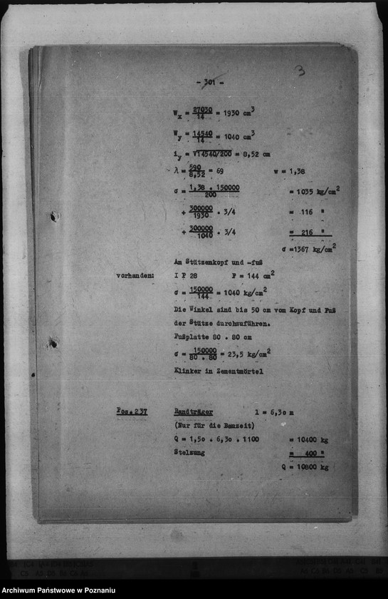 Obraz 7 z jednostki "Opis statyczny zamku w Poznaniu - III"