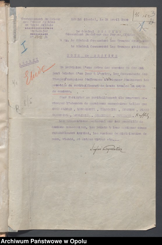 Obraz 5 z jednostki "Ravitaillement Service de L