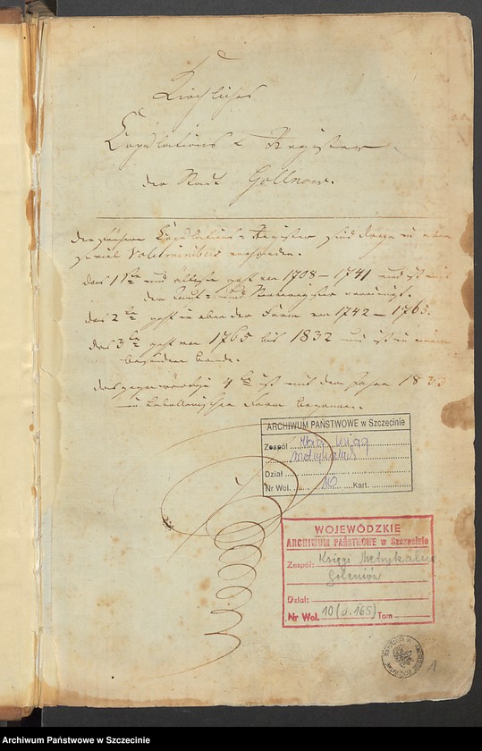 image.from.unit "Kirchliches Copulationsregister der Stad Gollnow der St. Katharinen-Kirchengemeinde."