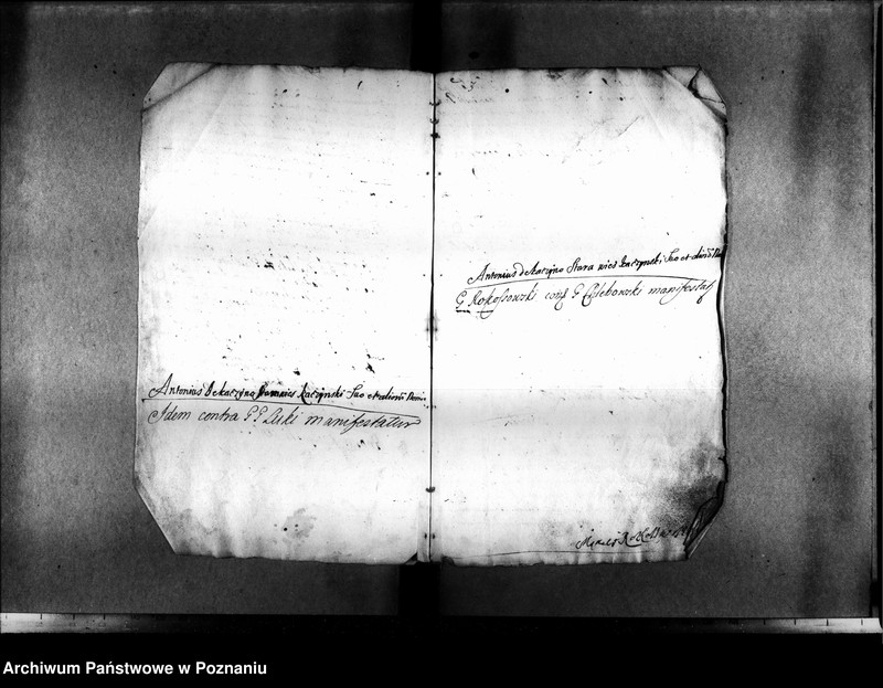 Obraz 6 z jednostki "Resignationes ,inscriptiones, relationes [protocollon]"