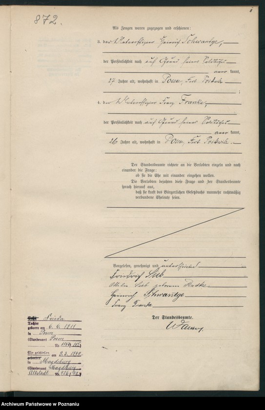 Obraz 14 z jednostki "Księga miejscowa małżeństw"