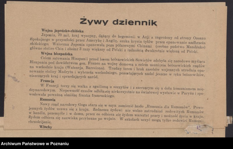 Obraz 16 z jednostki "Chodzież - akta delegata powiatowego."