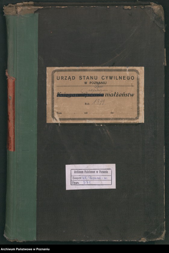 Obraz 2 z jednostki "Spis alfabetyczny małżeństw"