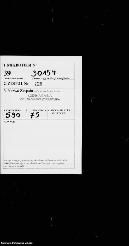 Obraz 2 z jednostki "Rejestr poborczy"