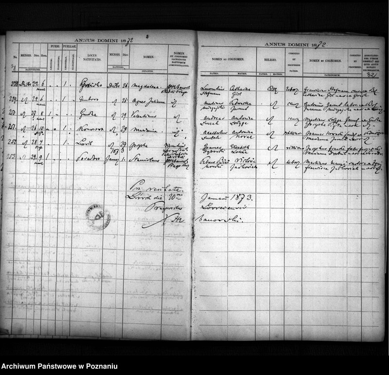 image.from.unit.number "Liber baptisatorum, copulatorum, mortuorum"