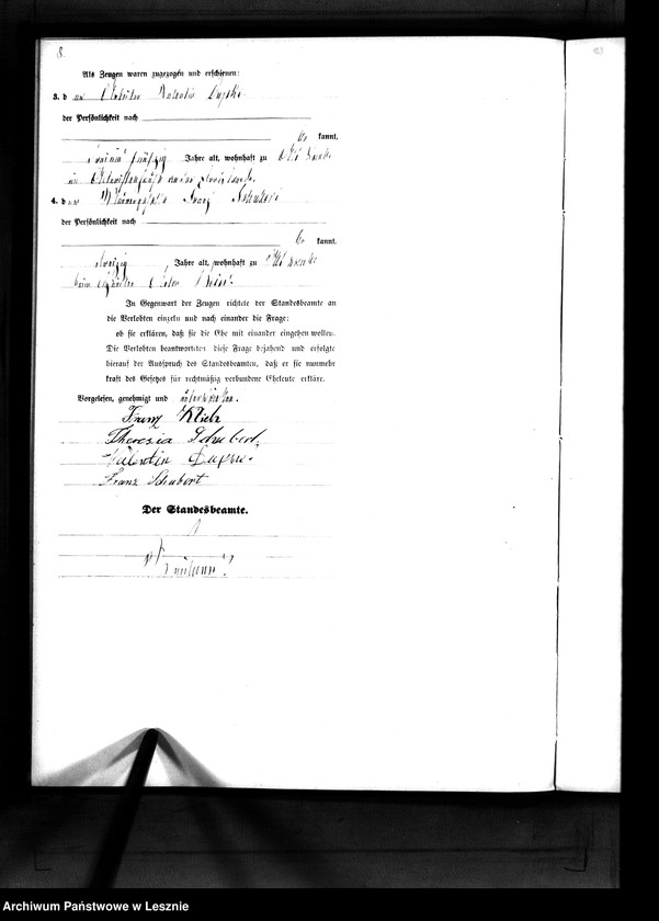 Obraz 11 z jednostki "[Księga małżeństw - wieś]"