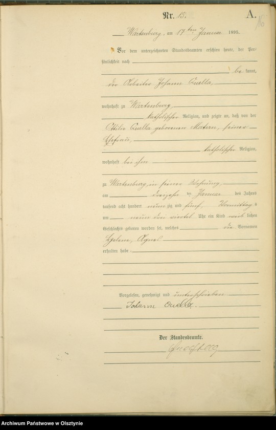 image.from.unit.number "Geburts-Haupt-Register Nr 1 - 227"