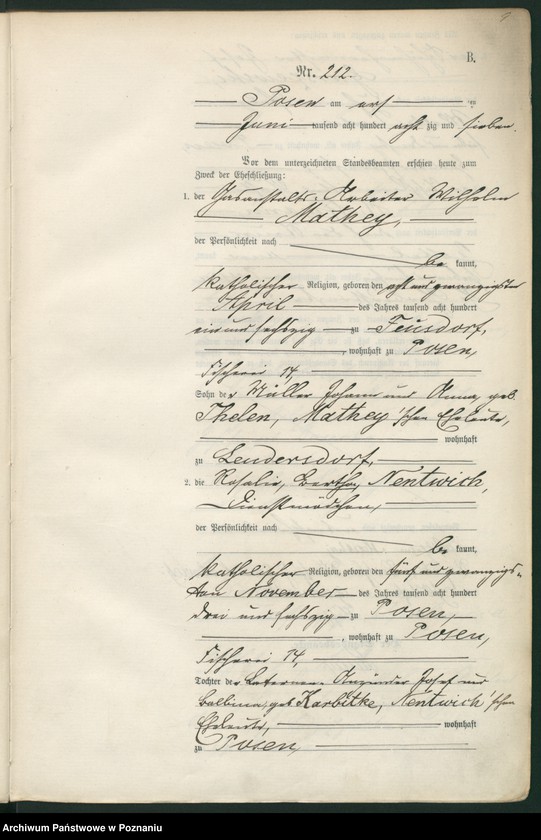 Obraz 12 z jednostki "Księga małżeństw t. II"