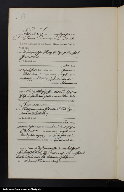 image.from.unit.number "Heiraths-Neben-Register Nr 1 -19"